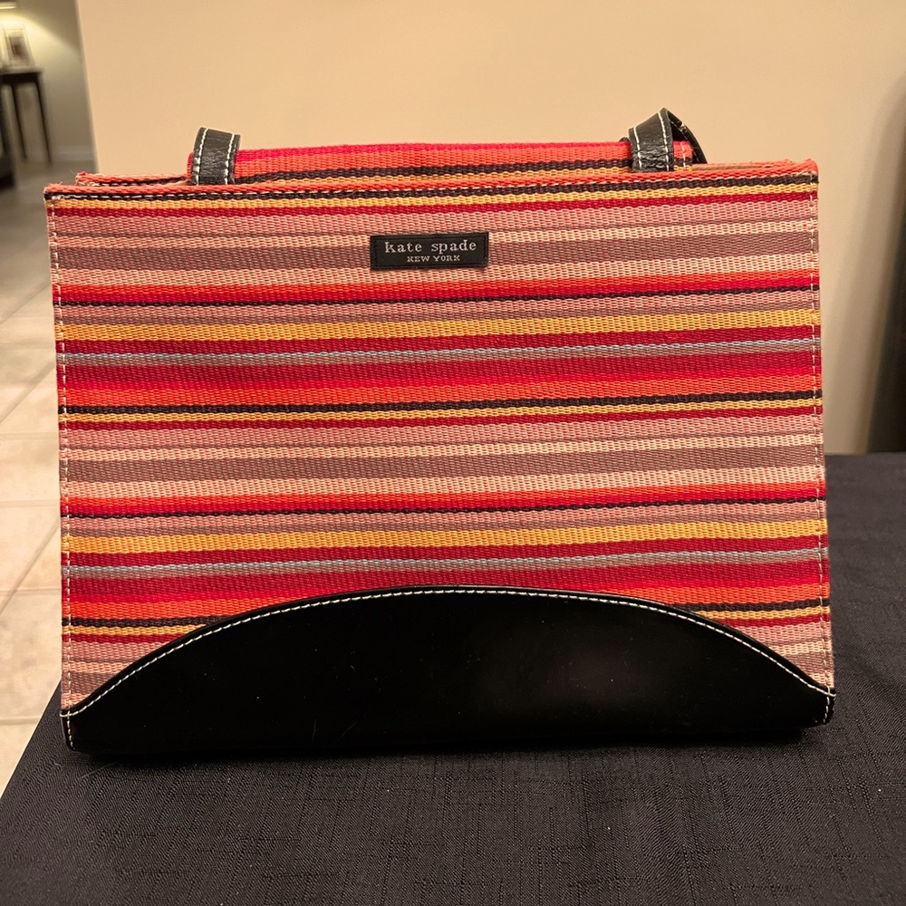 Kate Spade Striped Multicolor Tote Bag